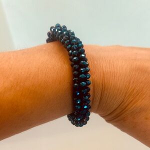 NEW WITH TAGS Stretch Bracelet Sapphire Blue in color. Gorgeous! 💙